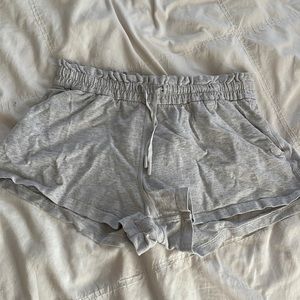 gray ivivva sweat shorts 10 girl